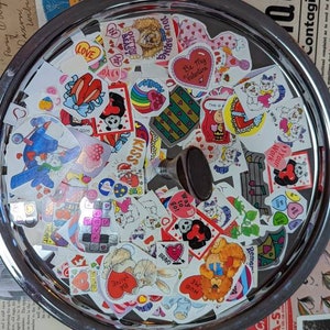 Vintage Sticker Valentine&#39;s Mystery Bag - 80s and 90s sticker mix!