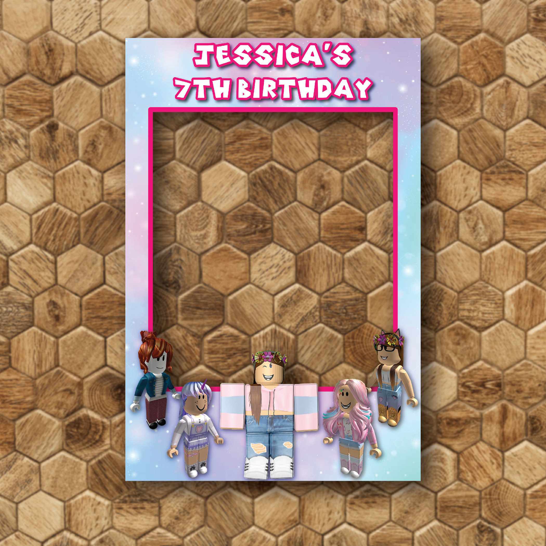 Girl Roblox Birthday Framegirl Roblox Selfie Framegirl Etsy - roblox how to take selfie