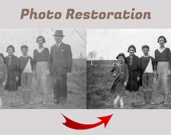Professionele fotorestauratie | Foto's retoucheren | Photoshop-bewerking