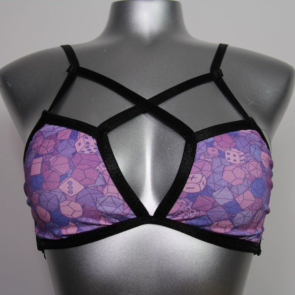 Saint-Geek - Lingerie - Mesmerizing - purple- dice - Gamer