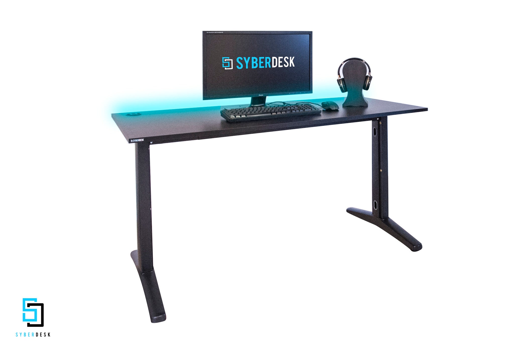 Syberdesk computer gaming desk discount