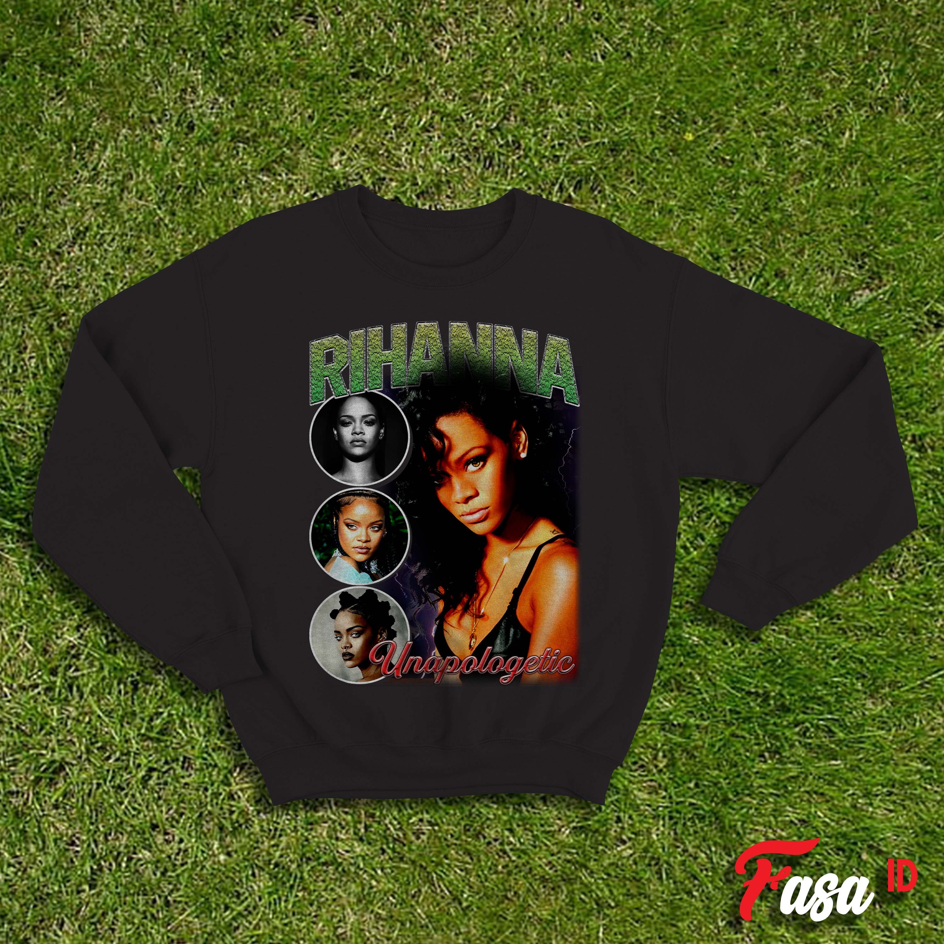 Rihanna Unapologetic Vintage Raptee Sweatshirt Rihanna Shirt | Etsy
