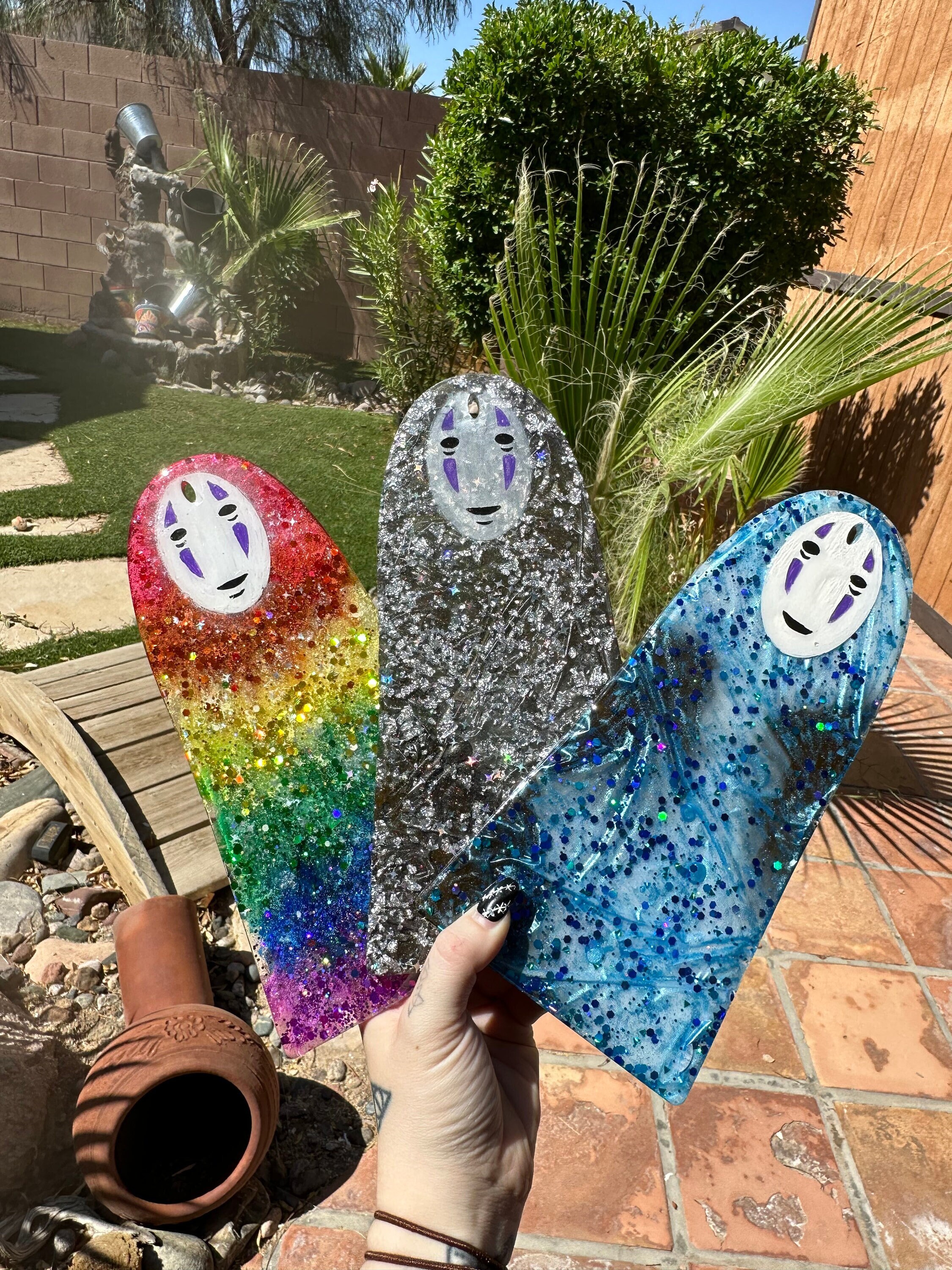 Extra Large Studio Ghibli No Face Incense Burner Anime Gift Etsy