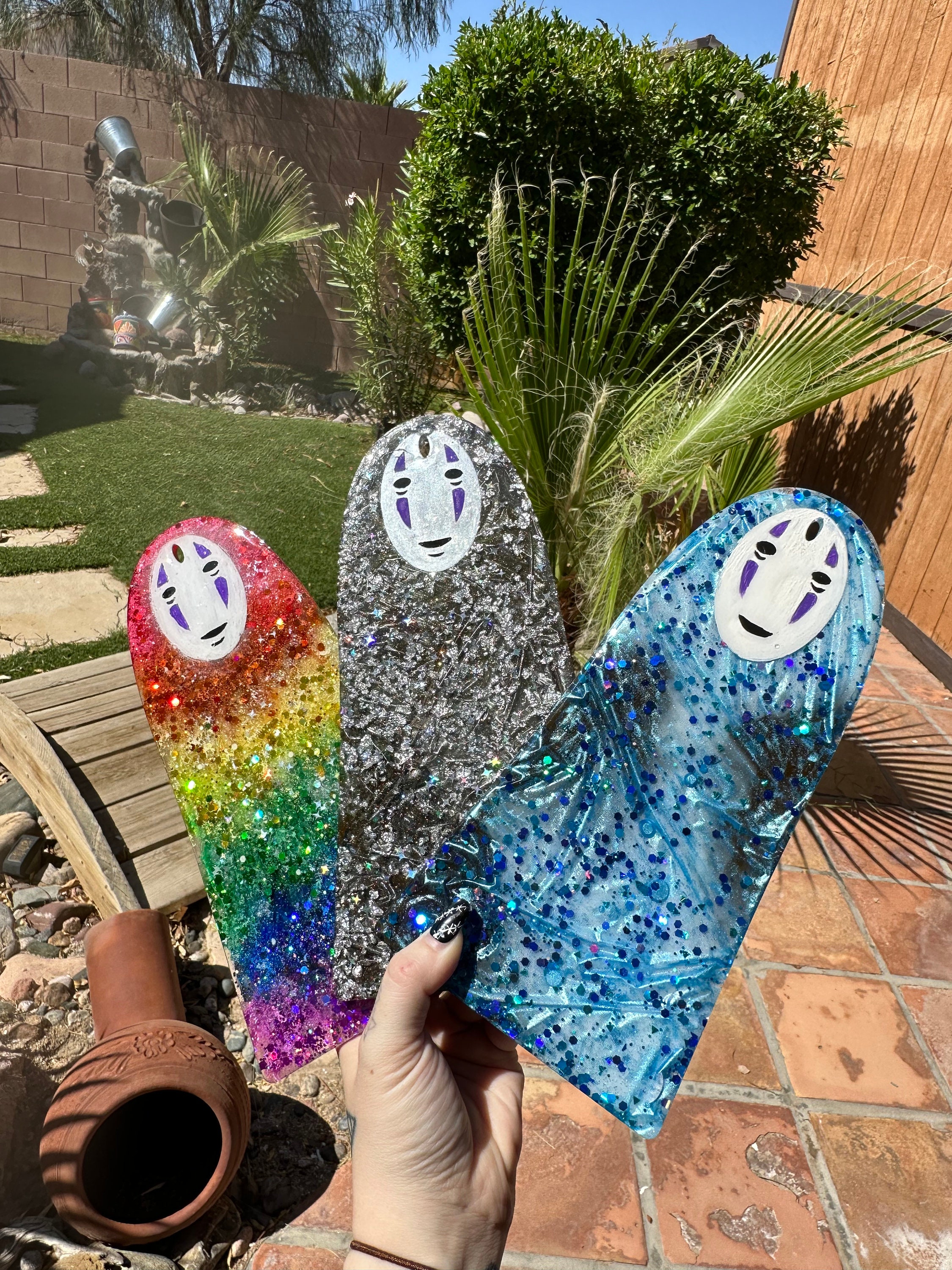 Extra Large Studio Ghibli No Face Incense Burner Anime Gift Etsy