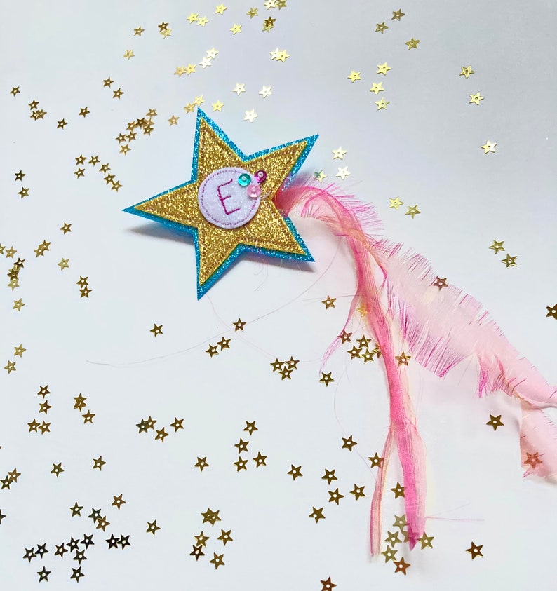 party badge pocket money gift reward gift homeschool reward positivity gift Personalised star gold badge star brooch letterbox gift