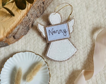 Memorial angel hanging decoration
