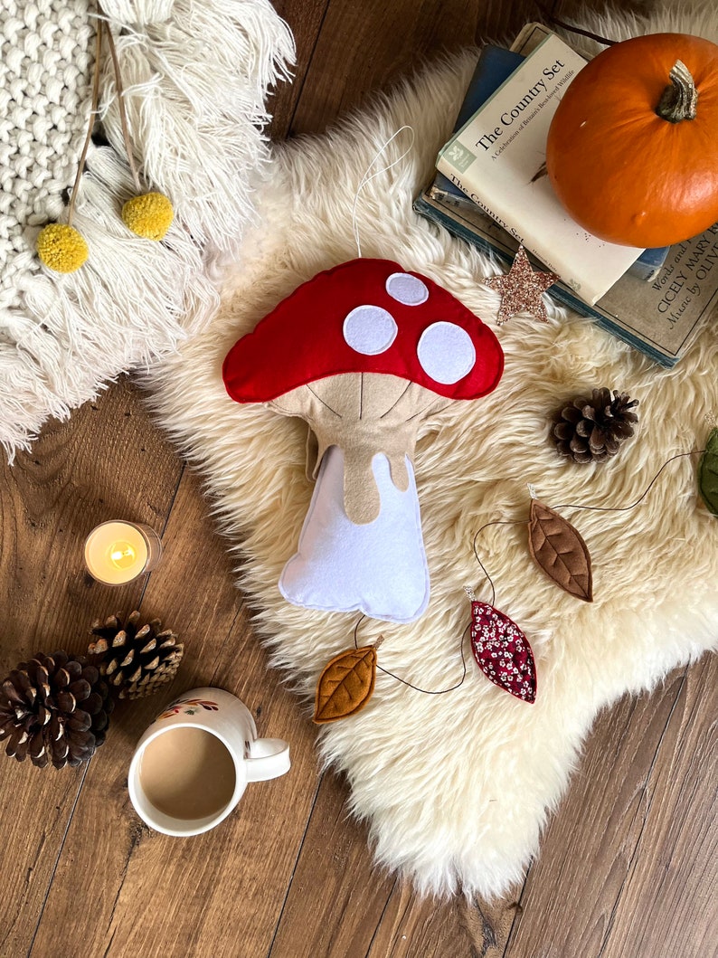 Large Plush Toadstool image 1