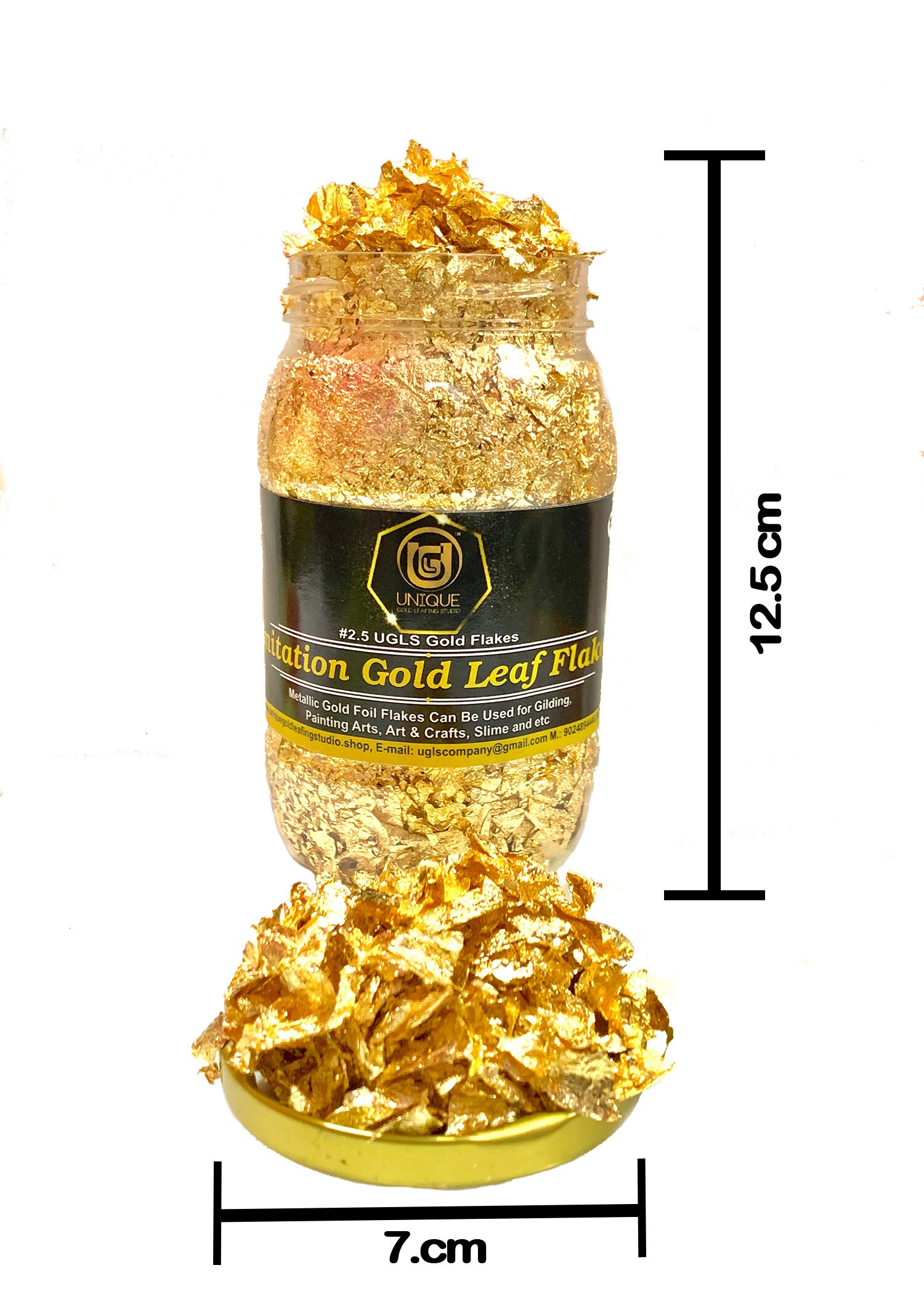 UGLS Gold Flakes Gold Metallic Leaf Flakes 20 Grams for Etsy