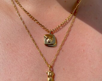 18k Gold Filled Female Necklace 
