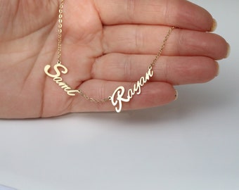 Personalized Name Necklace | Gold Name Necklace | Personalized Gift | Script Name Necklaces | Custom Name Jewelry | Custom Name Necklaces