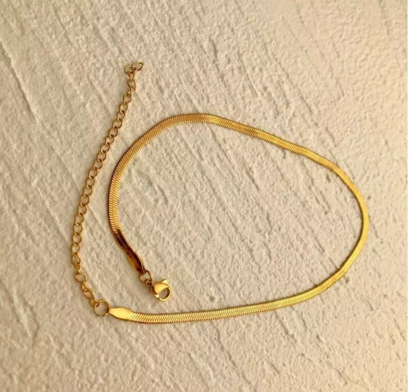 18K Gold Rope Chain Necklace Twisted Rope Chain Etsy