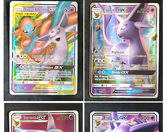 ポケモンカード ブラッキーGX エーフィGX 2枚セット エーフィ＆ブラッキーGX V Vスター EXタッグチームポケモンカスタム