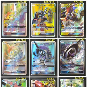 Tapu Bulu, Tapu Fini, Tapu Koko, Shiftry - Cartão Único (Papel ou Cartão Plástico Feito à Mão)