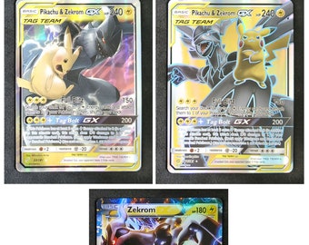 Pikachu zekrom gx - Card Games, Facebook Marketplace