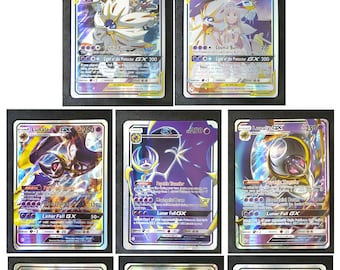 Solgaleo Lunala Set of 8 Cards Tag Team Card GX Card 