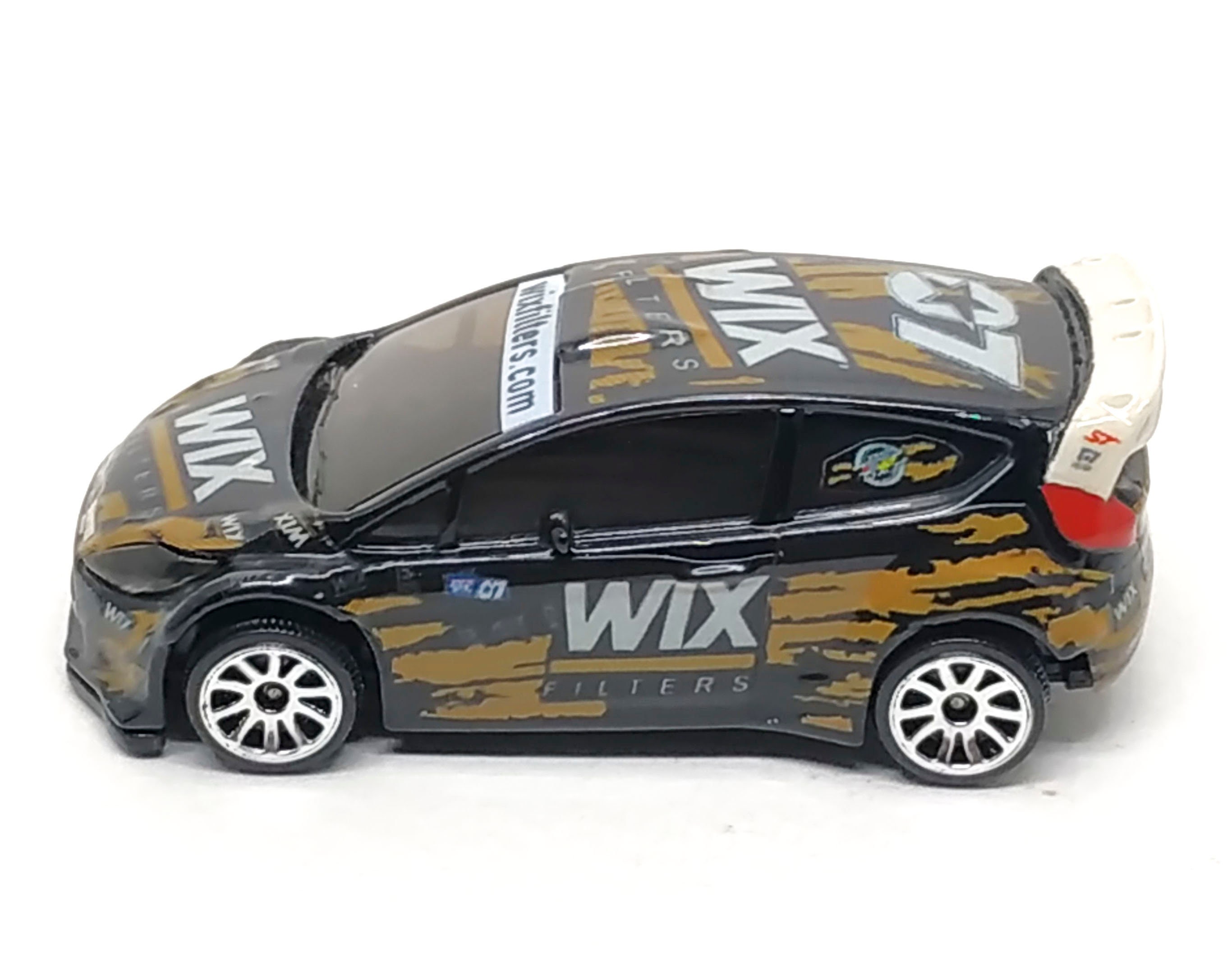 Wix Racing Sticker Custom Car From Majorette Ford Fiesta RS WRC - Sticker Decal WIX ...