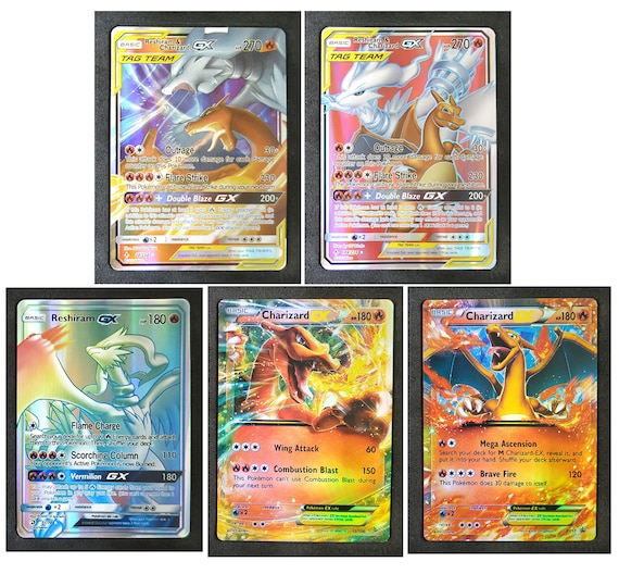 Tag Team Bundle Reshiram And Charizard Gx And Reshiram Charizard