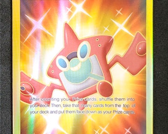 gold rotom dex pokemon card Rotom Dex 159/149 Secret Rare Pokemon Card (Sun & Moon Base Set) +  TitanCards® Toploader : Amazon.com.be: Toys main image 0