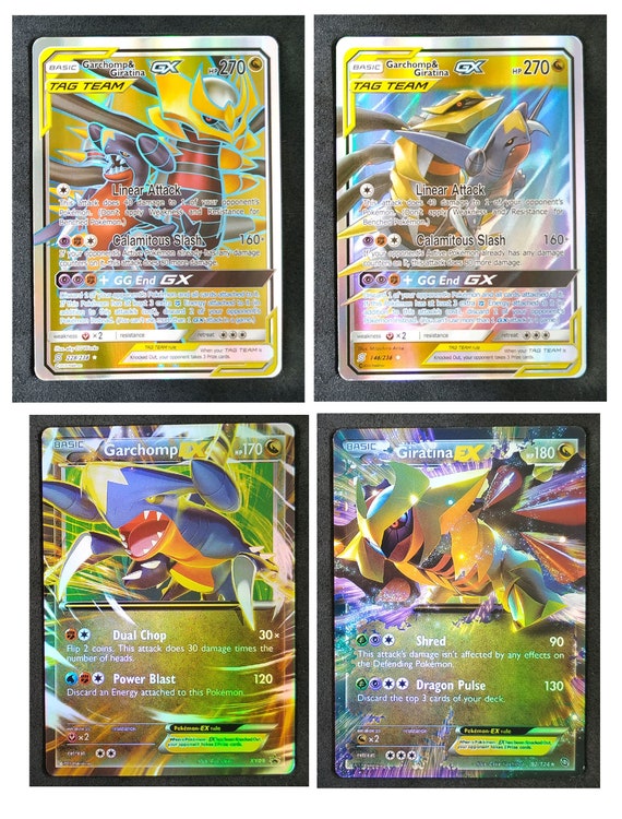 Solgaleo Lunala Set of 8 Cards Tag Team Card GX Card -  Israel