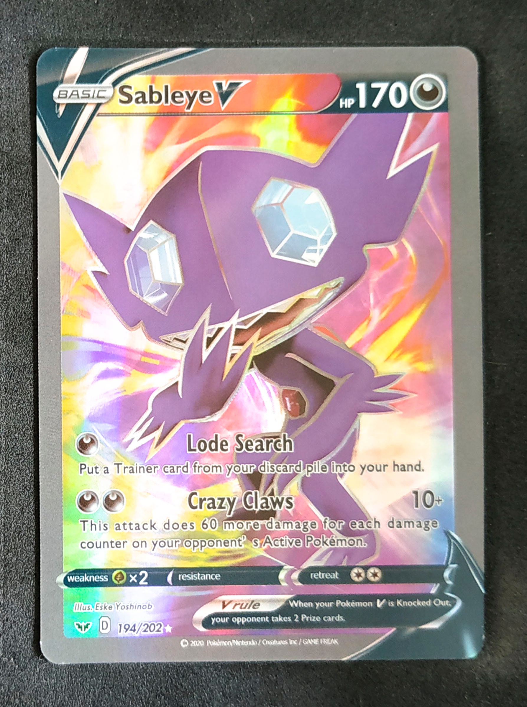Pokemon TCG Custom 3D Card - Sableye - dral.regionlima.gob.pe