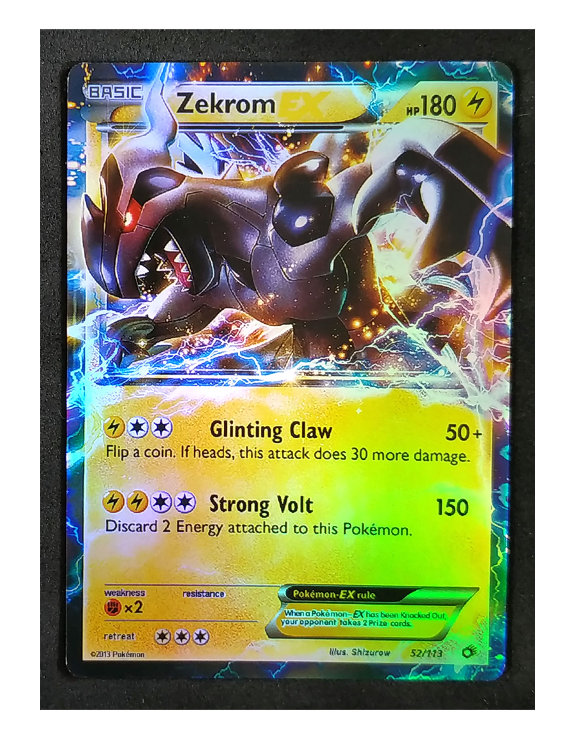 Check the actual price of your Zekrom-EX 52/113 Pokemon card