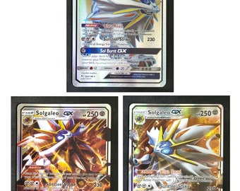 Solgaleo Lunala Set of 8 Cards Tag Team Card GX Card -  Israel