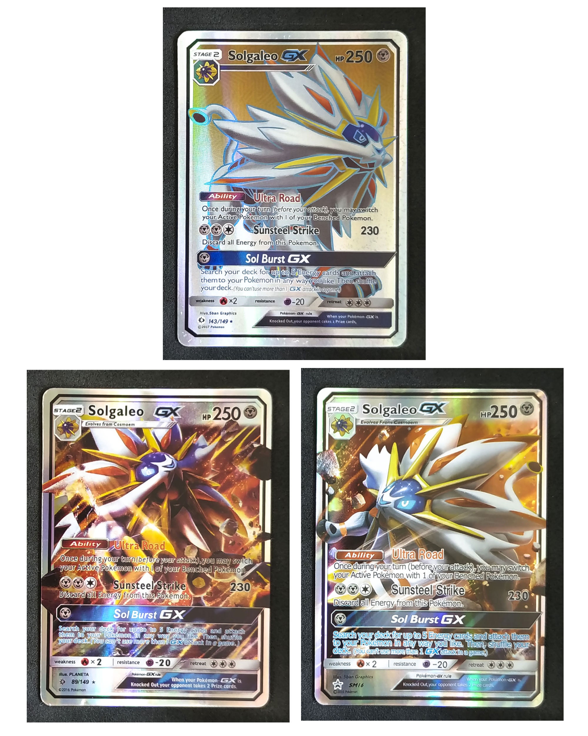 Carta de pokémon TCG- Solgaleo e Lunala-GX (75/236) carta pokémon