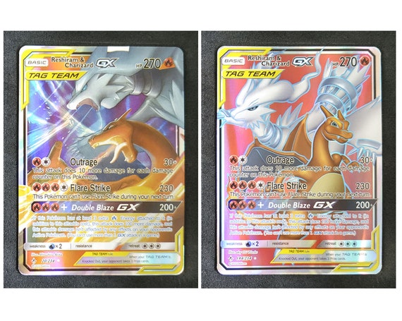 Games Corner - Pokemon TCG Reshiram & Charizard GX Figure