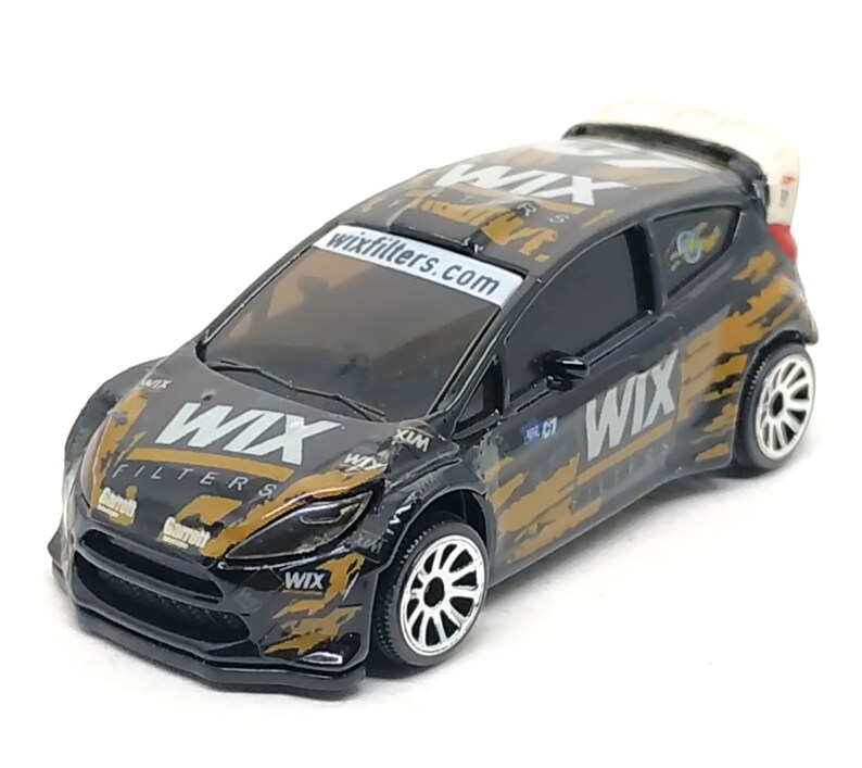 Wix Racing Sticker Custom Car From Majorette Ford Fiesta RS WRC - Sticker Decal WIX ...