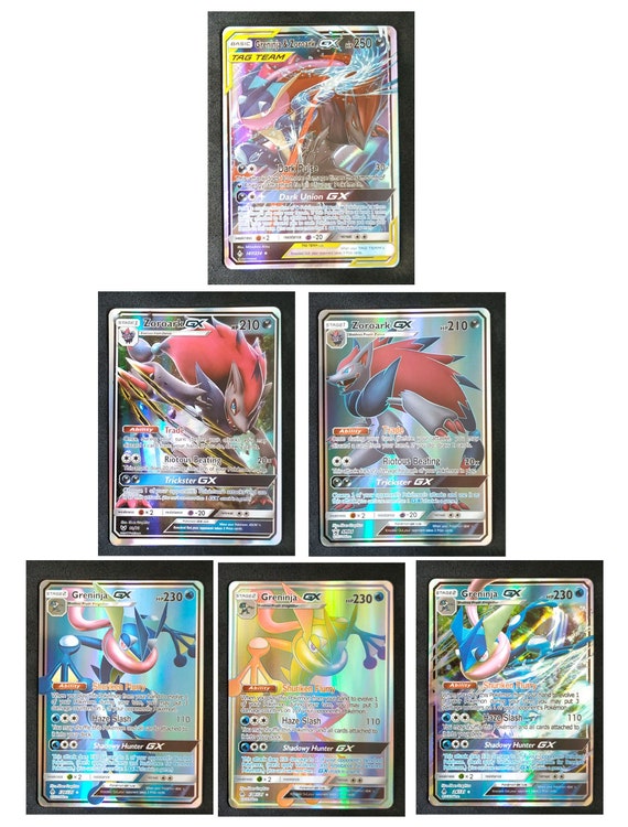 Reshiram Zekrom Set of 5 Cards Tag Team Card GX Card EX -  Israel