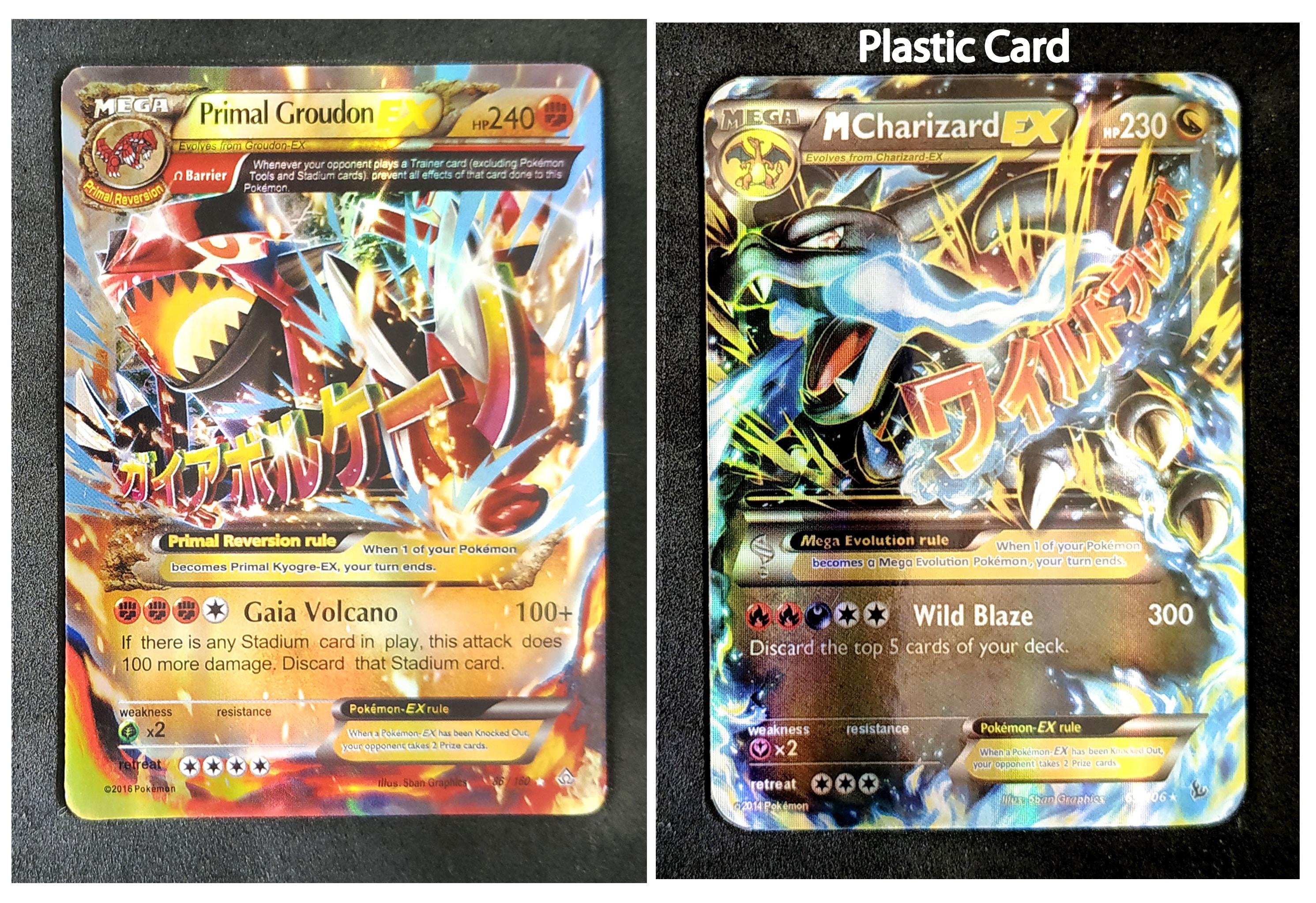 Carta Pokemon Super Rara Charizard Ex Mega