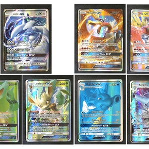 Shadow Lugia ho oh gx charizard gx ex vmax v Pokémon card Orica holographic  Pikachu Pokemon celestial lights custom made