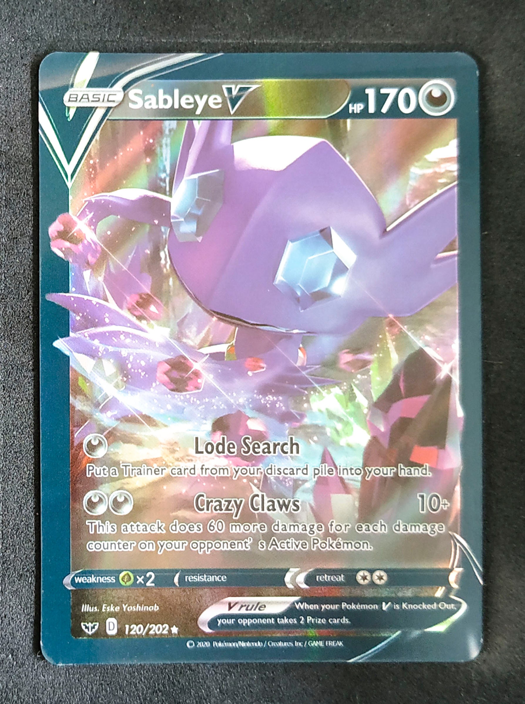 Pokemon TCG Custom 3D Card - Sableye - dral.regionlima.gob.pe