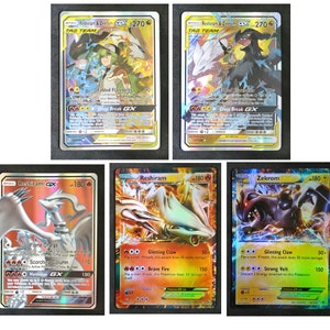 Reshiram, Zekrom & Kyurem - 3 Card Holo Pokémon Set, Legendary Rare Pokémon  NM