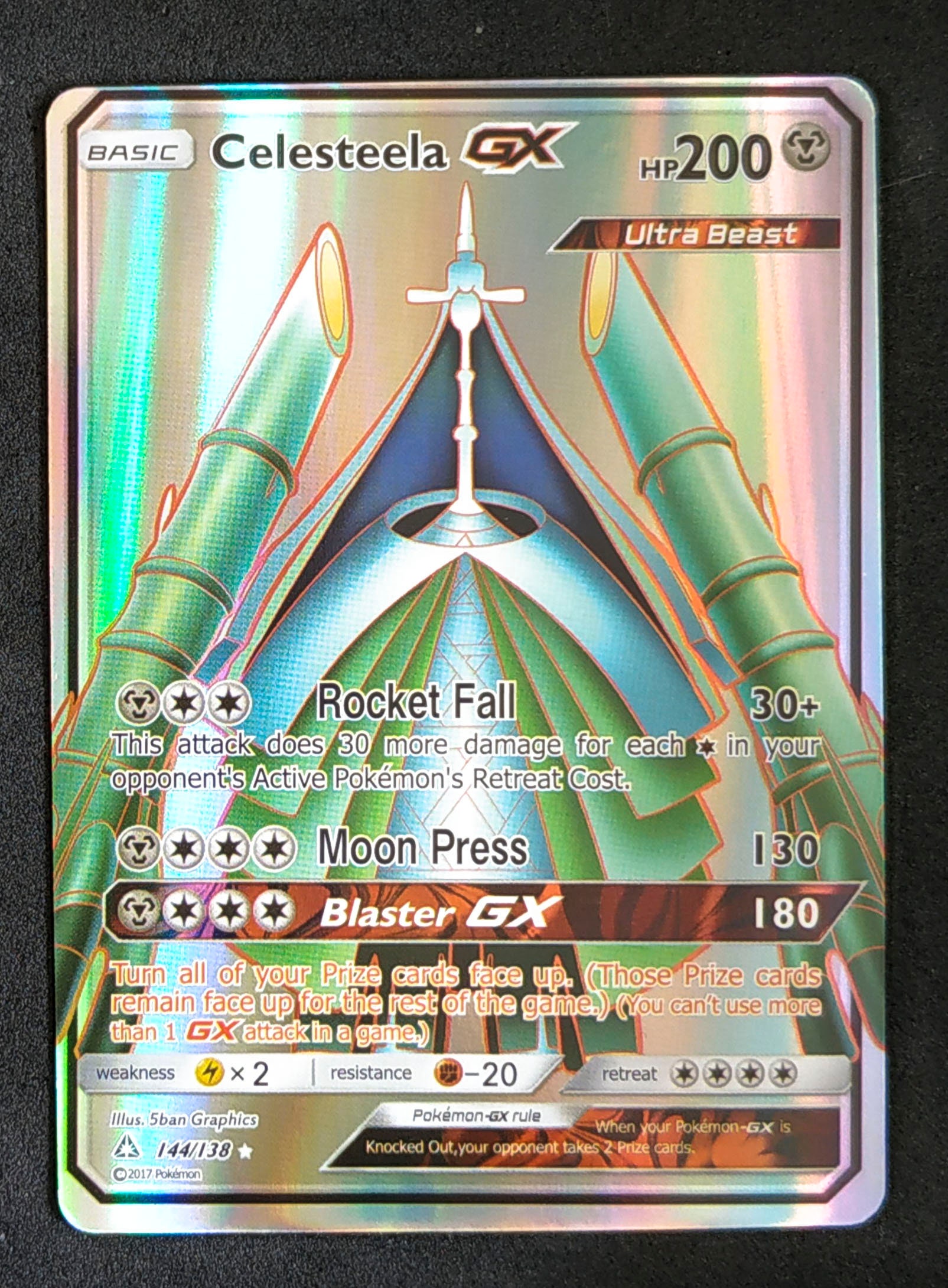 Alolan Nintales Blaziken Celesteela Alakazam Set of 7 Cards 