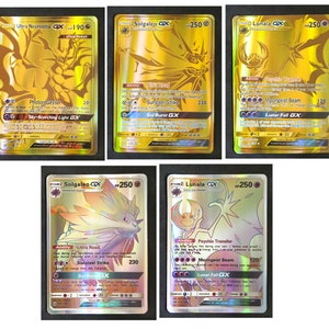 Gold Lunala Gx -  New Zealand