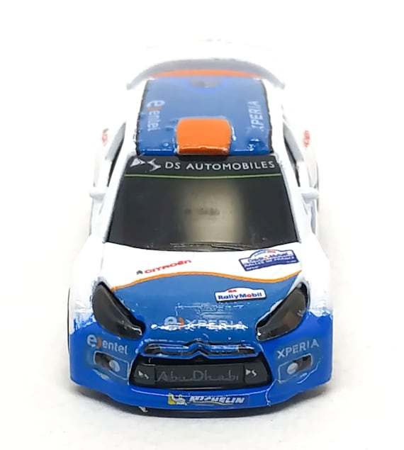Custom Car From Majorette Citroen DS3 WRC - Sticker Decal Entel