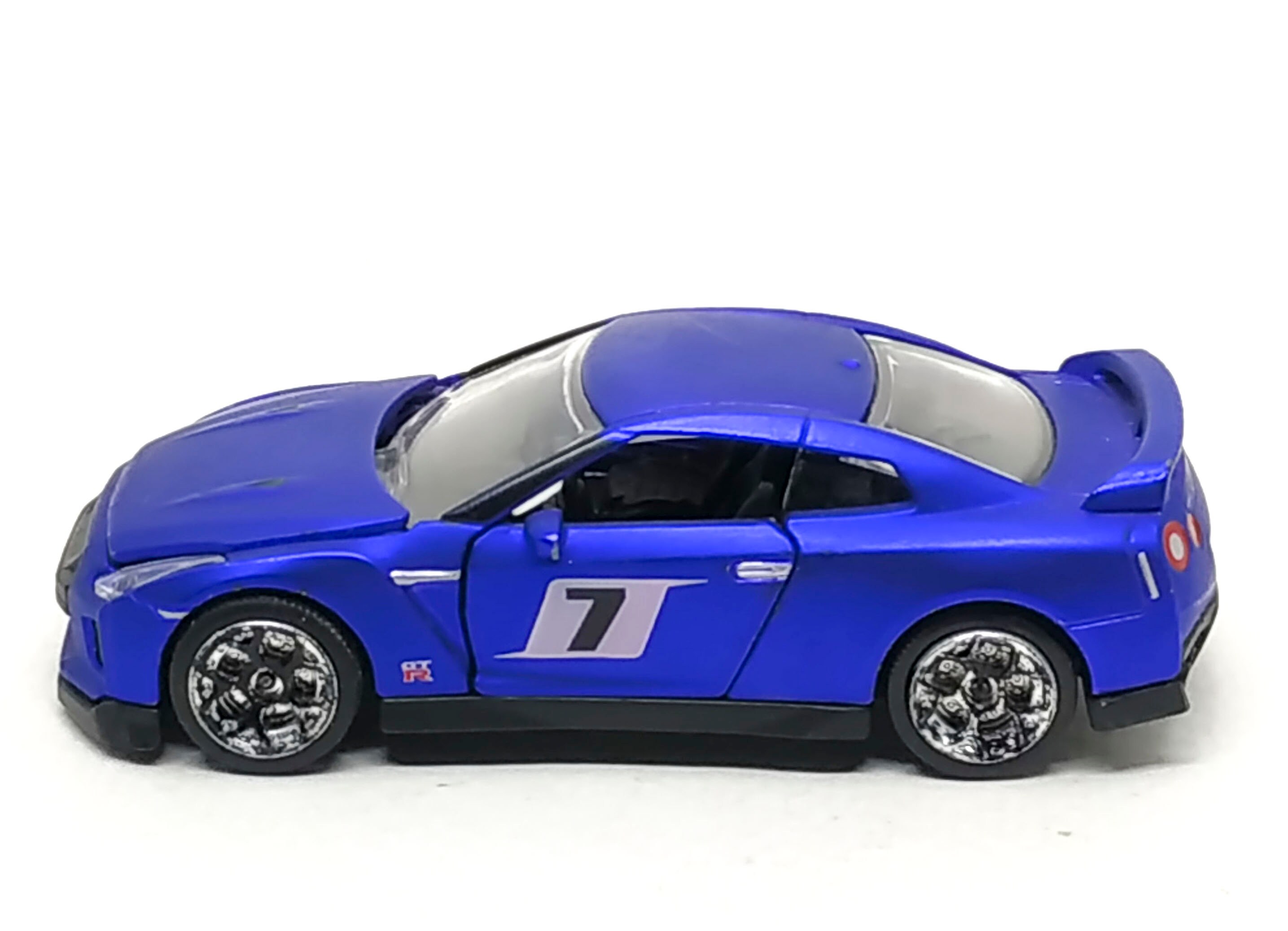 Custom Car From Majorette Nissan GTR R35 Deluxe No.7 - Changed Wheels ...