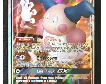 Mr Mine, Naganadel, Necrozma - Single Card (paper or Handmade