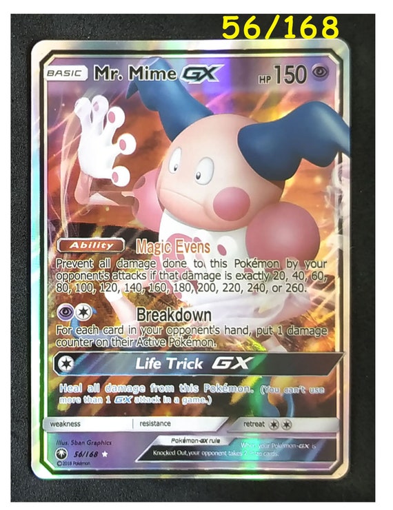 Mr Mine, Naganadel, Necrozma - Single Card (paper or Handmade