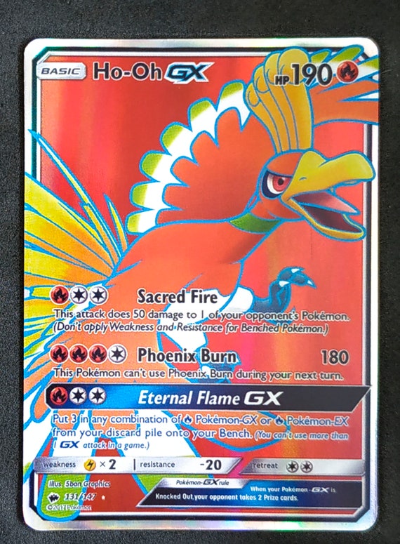 HO-OH Eternal Flame Form Pokemon Card -  Finland