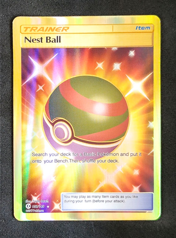 Ultra Ball, Nest Ball, Rotom Dex Set of 3 Cards Pokemon Items