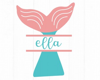 Download Mermaid Name Svg Etsy