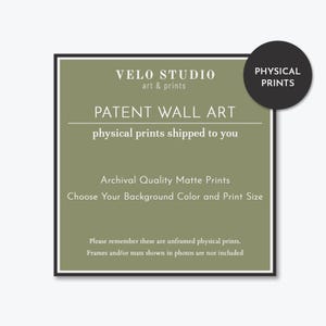 Vintage Watch Patent Wall Art | Set of 3 | Ready to Frame Prints image 10
