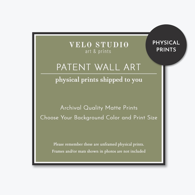 Vintage Watch Patent Wall Art | Set of 3 | Ready to Frame Prints image 10