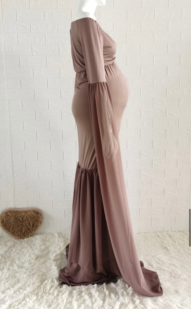 Maternity Photo Shoot Long Dresses Baby Shower Dresses Etsy