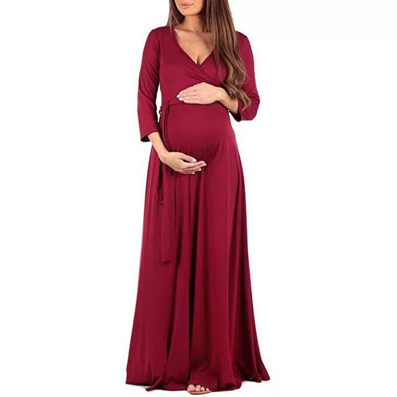 Maxi Nursing Dress - Etsy