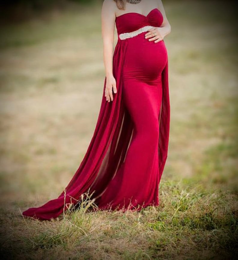 Maternity Photography Props Maxi Maternity Gown Lace Maternity Etsy
