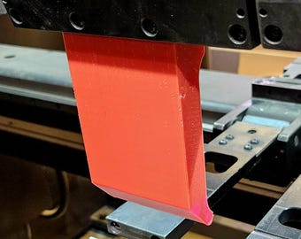 Punzone per pressa piegatrice personalizzato – Stile collo d'oca poco profondo – File DXF, STEP e STL inclusi