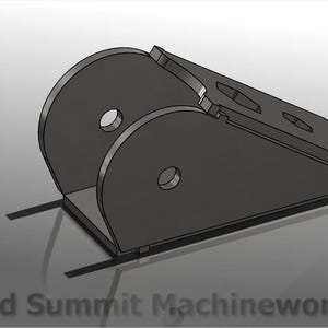 HD Frame Link Mount File (No Bending Required) image 2